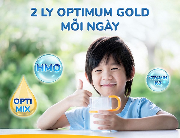 Sữa bột pha sẵn Optimum Gold hộp 110ml cho trẻ từ 1 tuổi