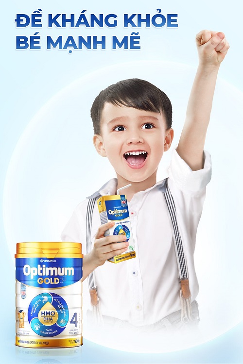 Sữa bột pha sẵn Optimum Gold hộp 110ml cho trẻ từ 1 tuổi