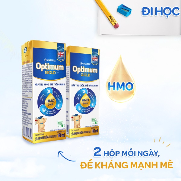 Sữa bột pha sẵn Optimum Gold hộp 110ml cho trẻ từ 1 tuổi