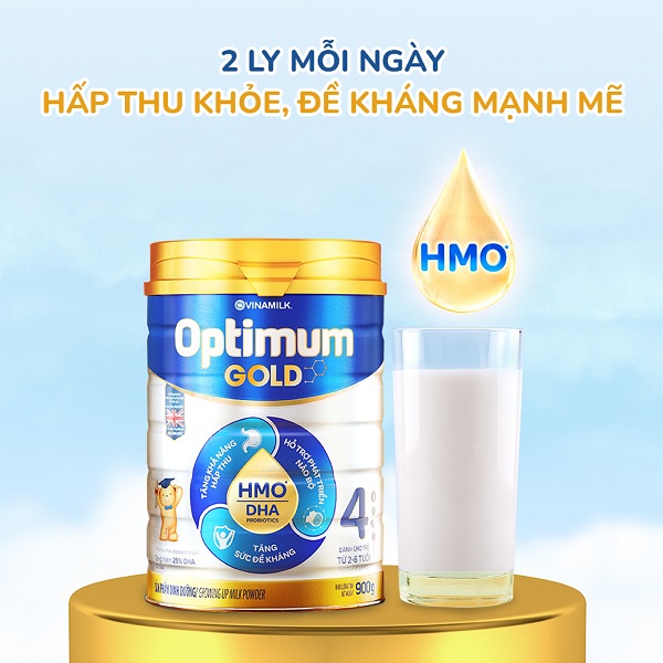 Sữa bột pha sẵn Optimum Gold hộp 180ml cho trẻ từ 1 tuổi