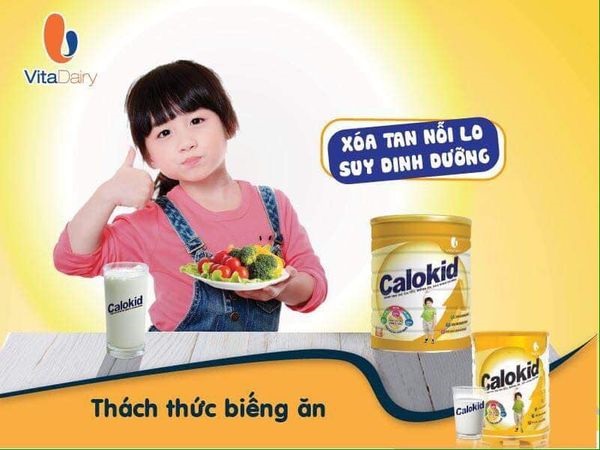 Sữa Calokid Gold lon 900g tăng cân khoa học cho trẻ 1-10 tuổi