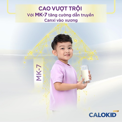 Sữa Calokid Gold lon 900g tăng cân khoa học cho trẻ 1-10 tuổi