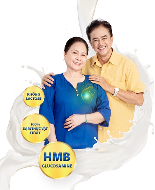 Sữa Calosure Gold Ít Đường lon 900g cho người lớn tuổi