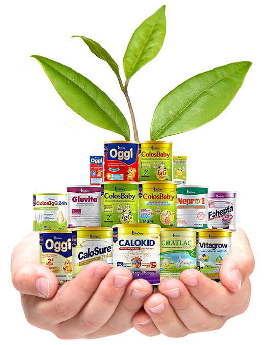 Sữa Colos Gain 1+ lon 800g tăng cân nhanh cho trẻ từ 1 tuổi