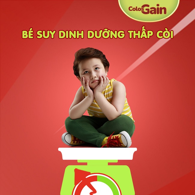 Sữa Colos Gain 1+ lon 800g tăng cân nhanh cho trẻ từ 1 tuổi