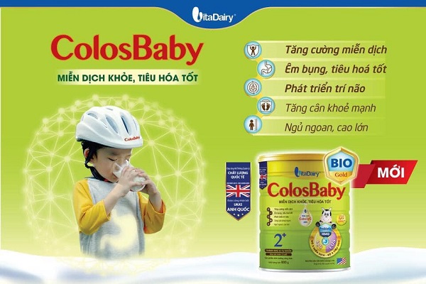 Sữa ColosBaby BIO 1+ lon 800g cho trẻ 1- 2 tuổi