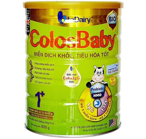 Sữa ColosBaby BIO 1+ lon 800g cho trẻ 1- 2 tuổi