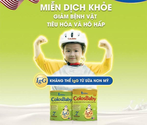 Sữa Colosbaby IQ Gold 2+ lon 800g cho trẻ trên 2 tuổi