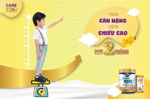 Sữa Care 100 Pedia hộp 180ml cho trẻ chậm tăng cân