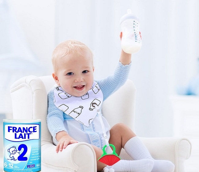 Sữa France Lait số 2 900g cho trẻ 6-12 tháng tuổi