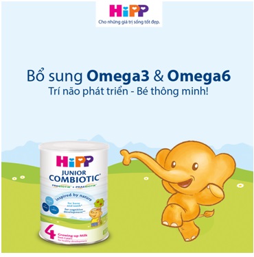 Sữa Hipp Combiotic số 1 lon 800g, 0-6 tháng tuổi