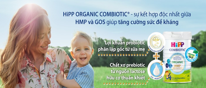 Sữa Hipp Combiotic số 1 lon 800g, 0-6 tháng tuổi
