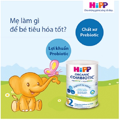 Sữa Hipp Combiotic số 1 lon 800g, 0-6 tháng tuổi