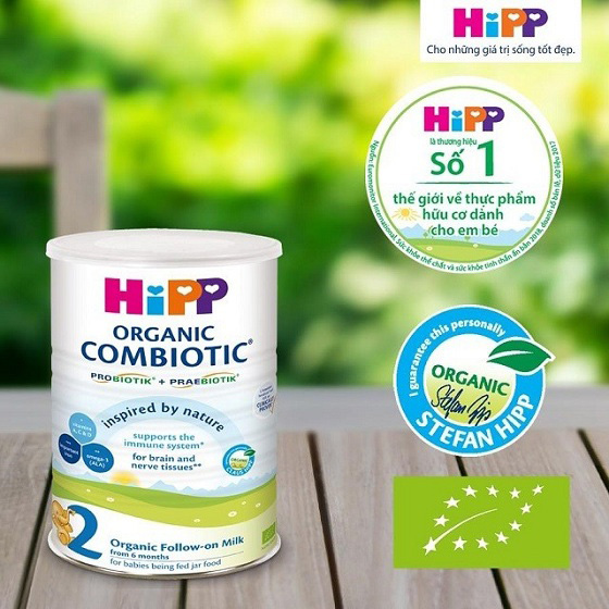 Sữa Hipp Combiotic số 2 800g cho trẻ 6-12 tháng tuổi