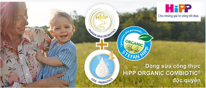 Sữa HiPP Combiotic số 3 lon 800g cho trẻ từ 1 - 3 tuổi