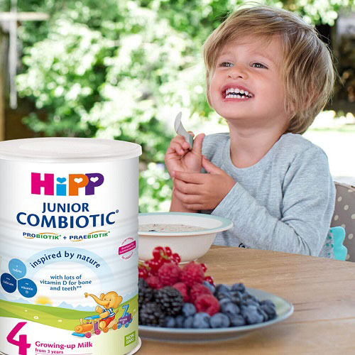 Sữa HiPP Junior Combiotic số 4 lon 800g cho trẻ trên 3 tuổi