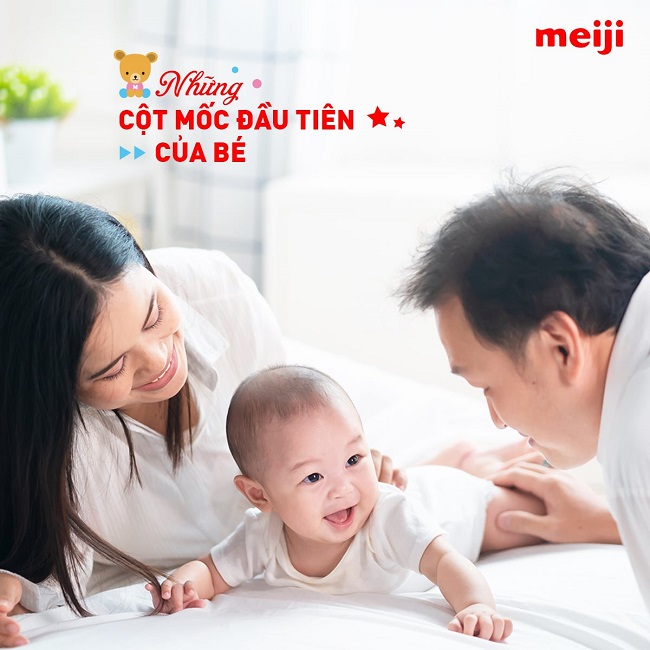 Sữa Meiji infant formula dạng thanh nhập khẩu cho trẻ từ  0-1 tuổi