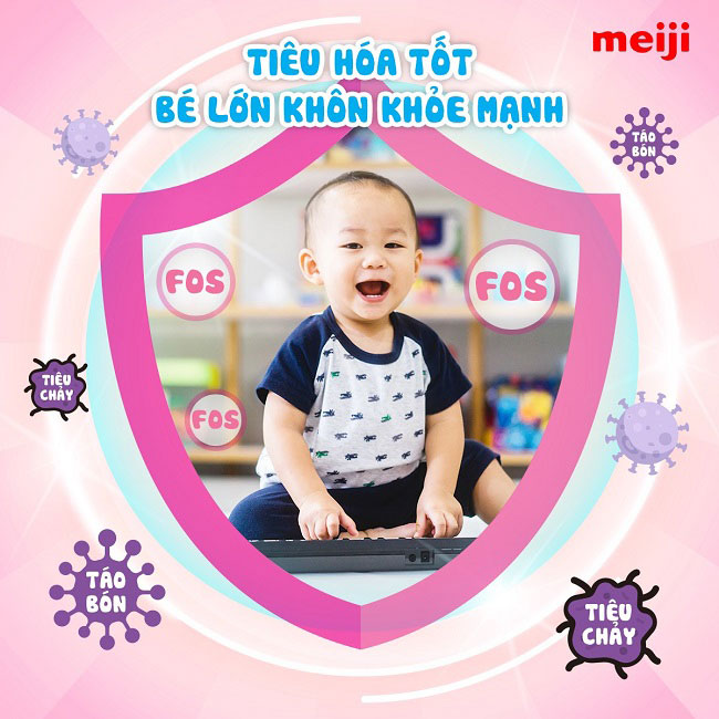 Sữa Meiji infant formula dạng thanh nhập khẩu cho trẻ từ  0-1 tuổi
