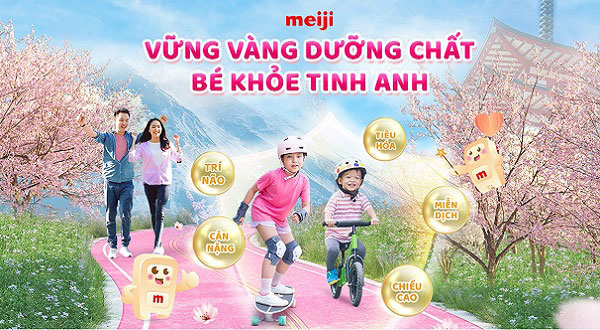 Sữa Meiji Kids Formula 900g cho trẻ 3-10 tuổi nhập khẩu