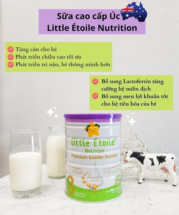 Sữa Ngôi sao nhỏ Little Étoile số 2 lon 800g cho trẻ 6-12 tháng