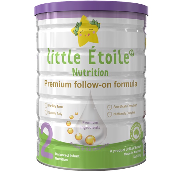 Sữa Ngôi sao nhỏ Little Étoile số 2 lon 800g cho trẻ 6-12 tháng