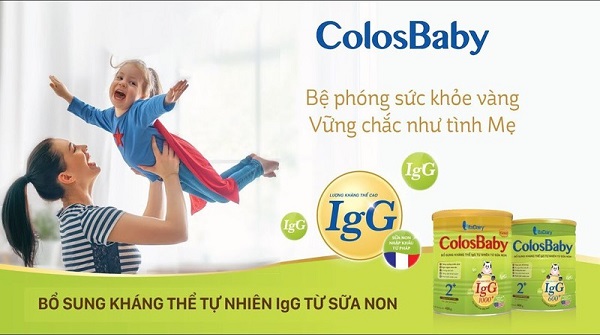Sữa Colosbaby Gold 0+ lon 800g cho trẻ 0-12 tháng tuổi