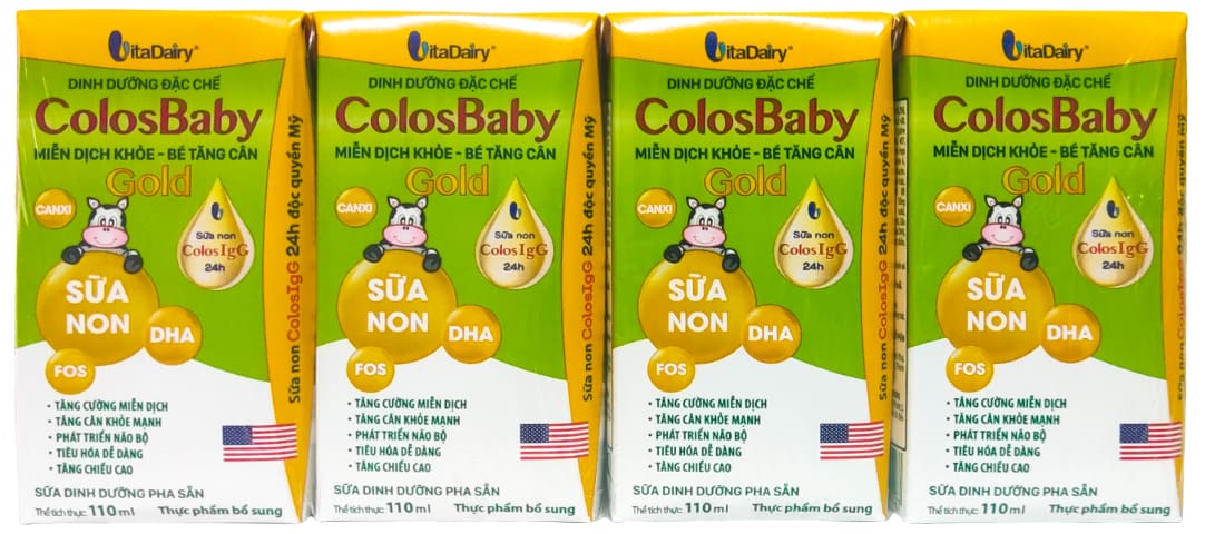 Sữa Colosbaby Gold hộp 110ml cho trẻ trên 1 tuổi