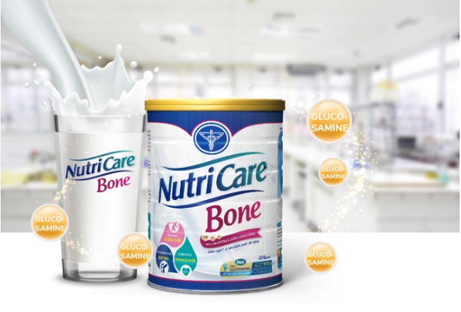 Sữa Nutricare Bone lon 850g dinh dưỡng xương chắc khớp khỏe