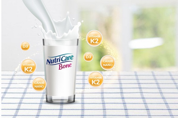 Sữa Nutricare Bone lon 850g dinh dưỡng xương chắc khớp khỏe
