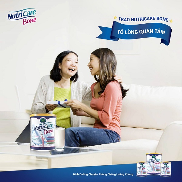 Sữa Nutricare Bone lon 850g dinh dưỡng xương chắc khớp khỏe