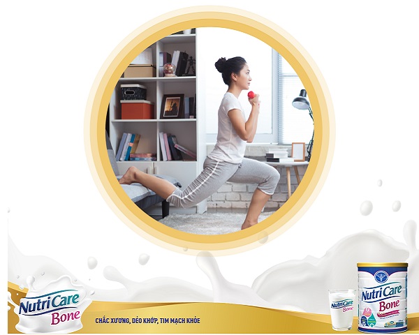 Sữa Nutricare Bone lon 850g dinh dưỡng xương chắc khớp khỏe