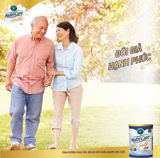 Sữa NutriCare Gold cho người lớn tuổi lon 850g