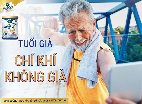 Sữa NutriCare Gold cho người lớn tuổi lon 850g
