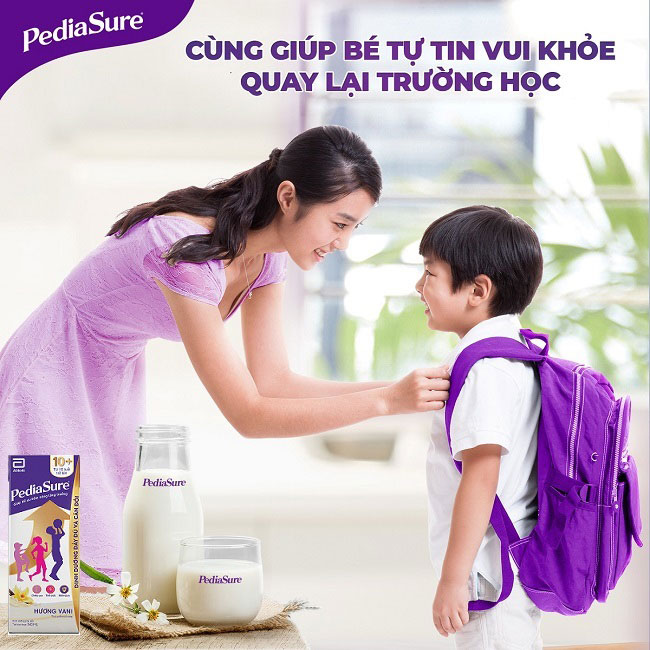 Sữa Pediasure 10+ hộp pha sẵn 180ml cho trẻ từ 10 tuổi