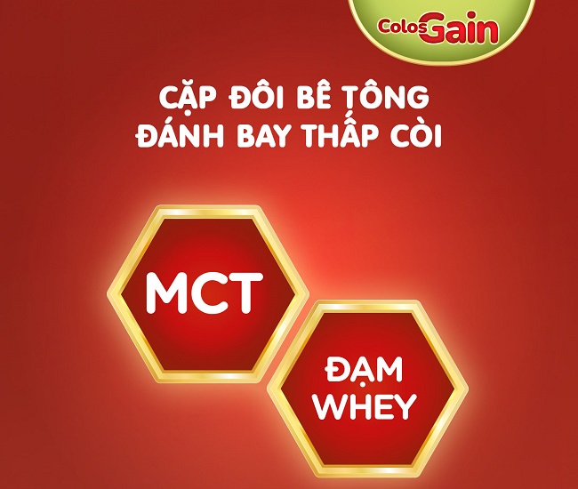Sữa pha sẵn Colos Gain hộp 180ml tăng cân nhanh cho trẻ từ 1 tuổi