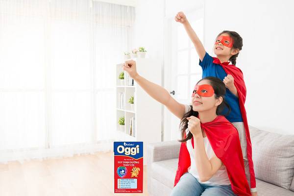 Sữa Pha Sẵn Oggi Gold hộp 110ml Trẻ Suy Dinh Dưỡng Thấp Còi