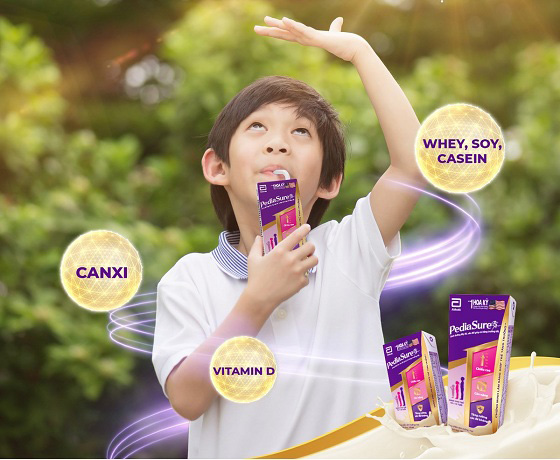 Sữa pha sẵn Pediasure hộp 180ml cho trẻ 1-10 tuổi