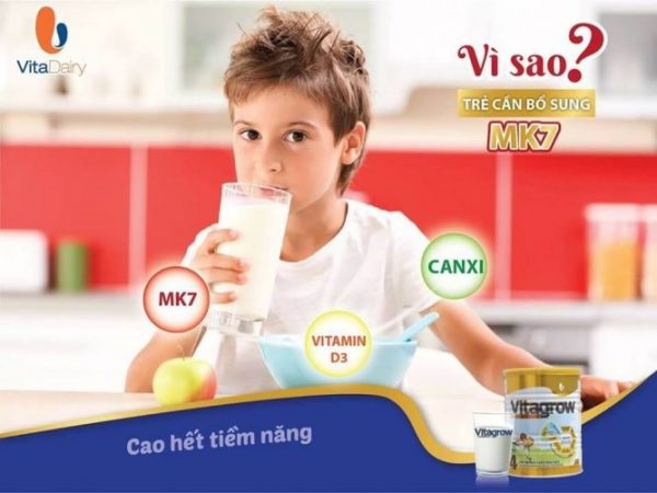 Sữa pha sẵn Vitagrow hộp 180ml phát triển chiều cao