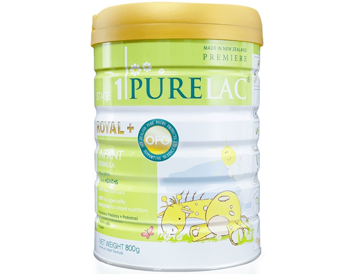 Sữa PureLac số 1 lon 800g cho trẻ 0-6 tháng