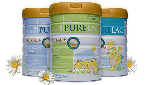 Sữa PureLac số 2 lon 800g cho trẻ 6-12 tháng