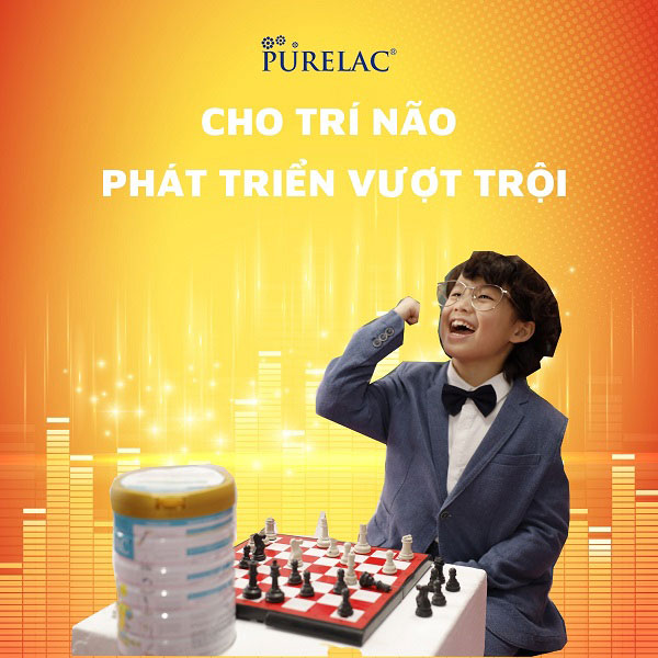 Sữa PureLac số 2 lon 800g cho trẻ 6-12 tháng