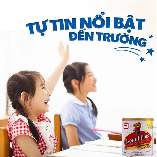 Sữa Similac Isomil Plus cho trẻ 1-10 tuổi lon 400g