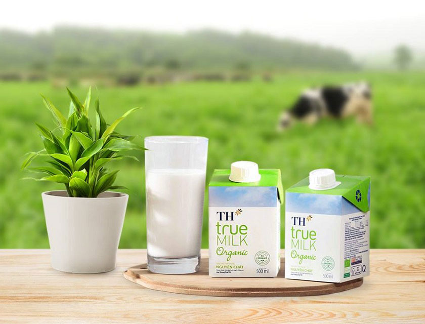 Sữa tươi hữu cơ TH True Milk Organic hộp 500ml