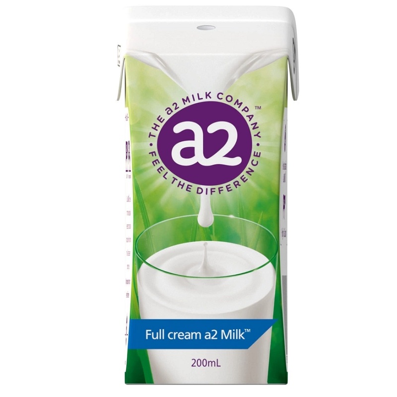 Sữa tươi nguyên kem A2 Úc hộp 200ml