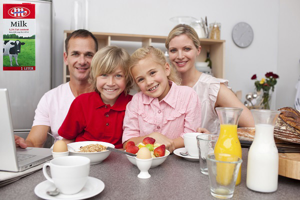 Sữa tươi nguyên kem Mlekovita I Love Milk 1 Lít