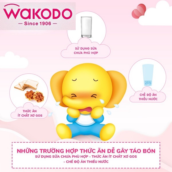 Sữa Wakodo nội địa nhật lon 830g cho trẻ 1 đến 3 tuổi