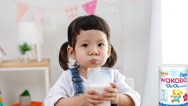 Sữa Wakodo nội địa nhật lon 830g cho trẻ 1 đến 3 tuổi
