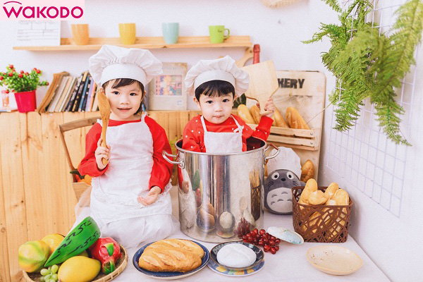 Combo Sữa Wakodo số 3 lon 830g cho trẻ trên 3 tuổi