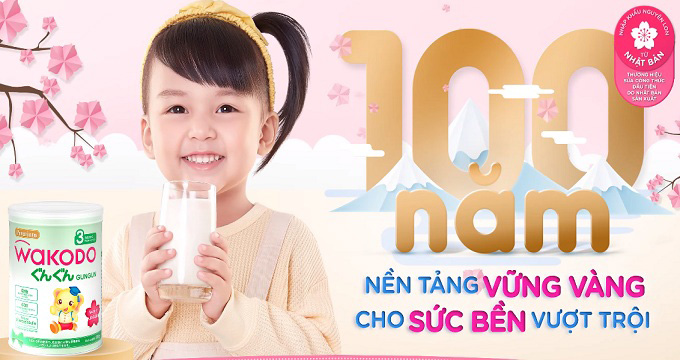 Combo Sữa Wakodo số 3 lon 830g cho trẻ trên 3 tuổi