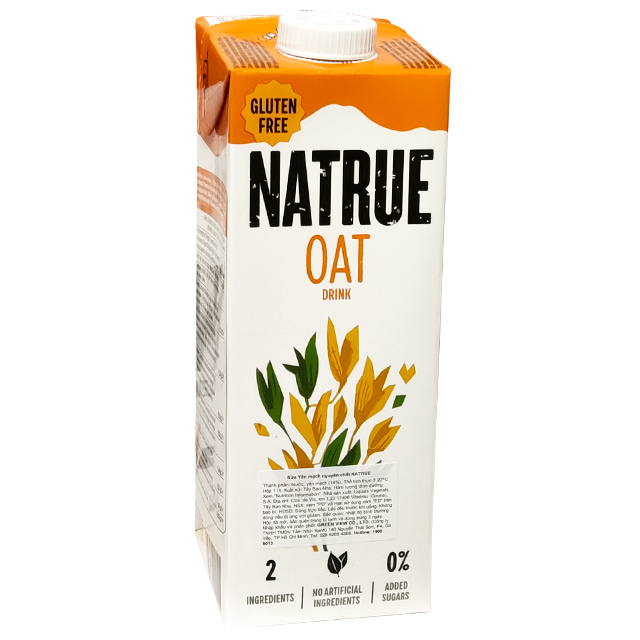 Sữa Yến mạch nguyên chất Natrue Oat drink hộp 1 lít